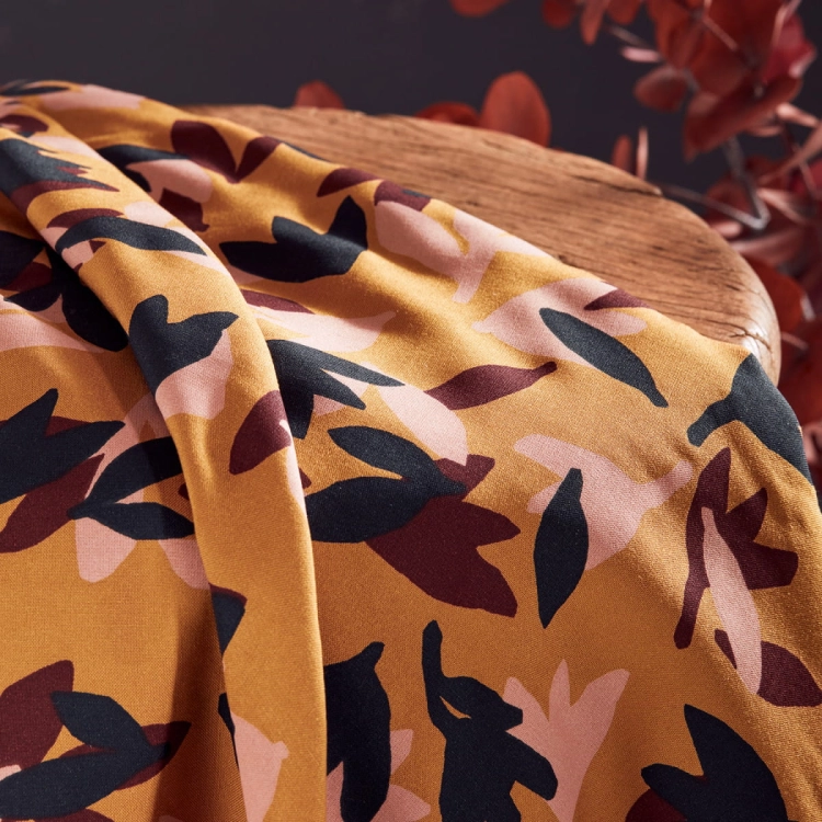 Seraphine Ochre Fabric