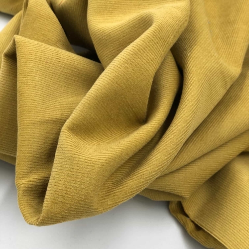 Drobny sztruks bawełniany oliwkowy