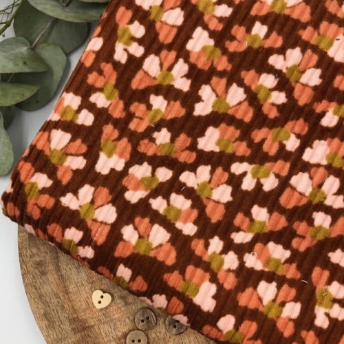 Sztruks bawełniany szeroki prążek