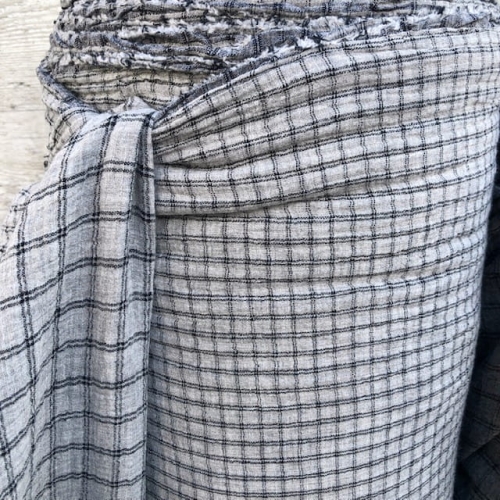 Muślin premium w kratę