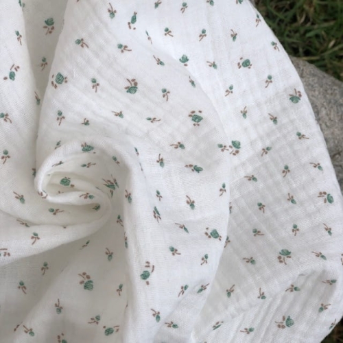 Vintage Meadow Muślin w kwiatuszki