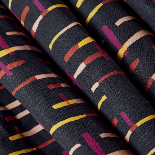 Tkanina Lniana we wzory