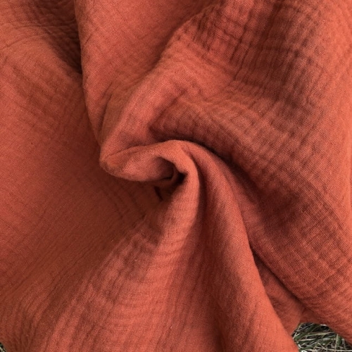 Tkanina muślinowa potrójna