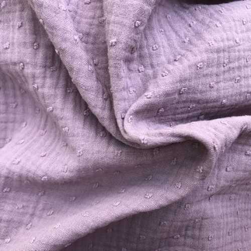 Muślin plumeti lawenda