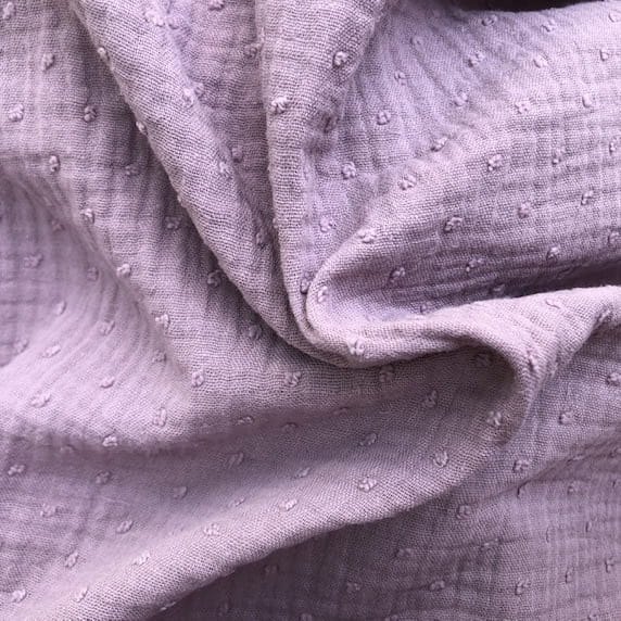 Muślin plumeti lawenda