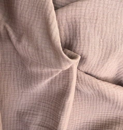 Muślin triple gauze beżowy