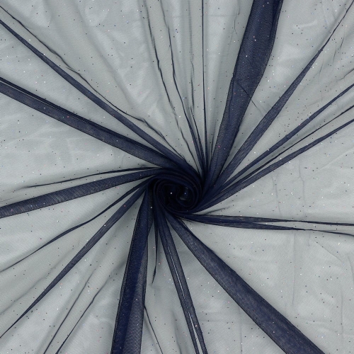 Tiul w tęczowe kropeczki