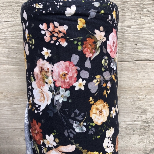 Bawełna premium w kwiaty