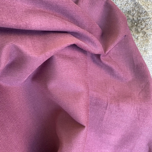 Drobny sztruks fioletowy