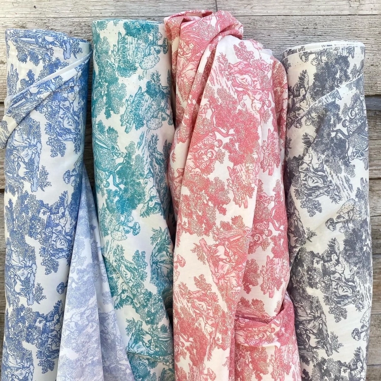 Tkanina  Toile De Jouy