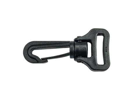 Karabińczyk plastikowy czarny