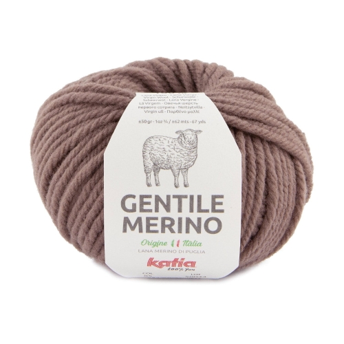 Red Bown Katia Gentle Merino