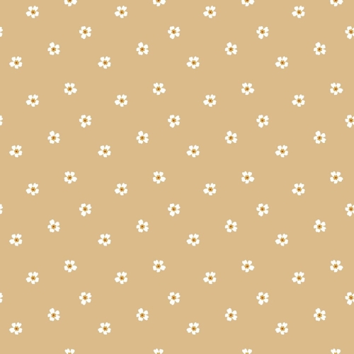 Dzianina dresowa w kwiatuszki