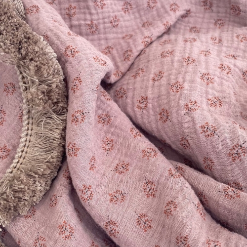 Miękki muślin we wzory