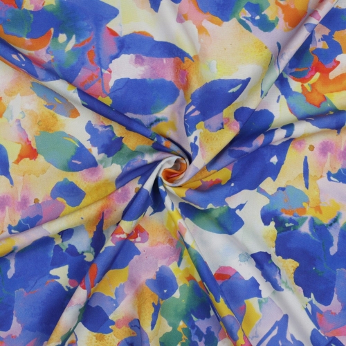 Tkanina z wiskozy abstrakcyjne wzory