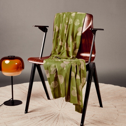 Tissu _Jane Matcha Leaf_WISKOZA