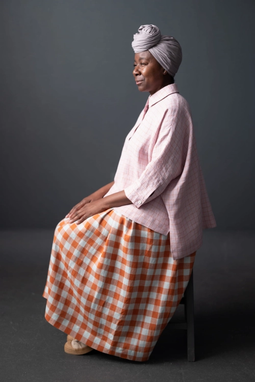 Wykrój na koszulę oversize