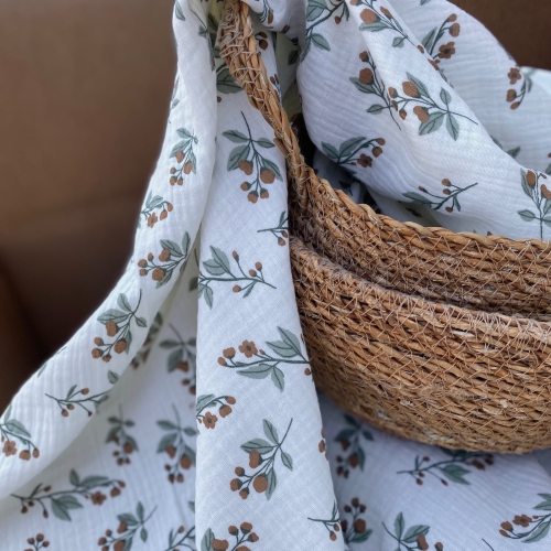 Muślin w średniej wielkości wzór