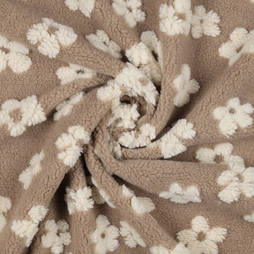 grube futerko w kwiaty