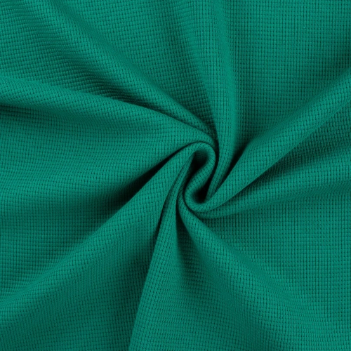 Jersey waflowy szmaragdowy