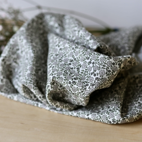 Tkanina bawełniana w kwiatuszki