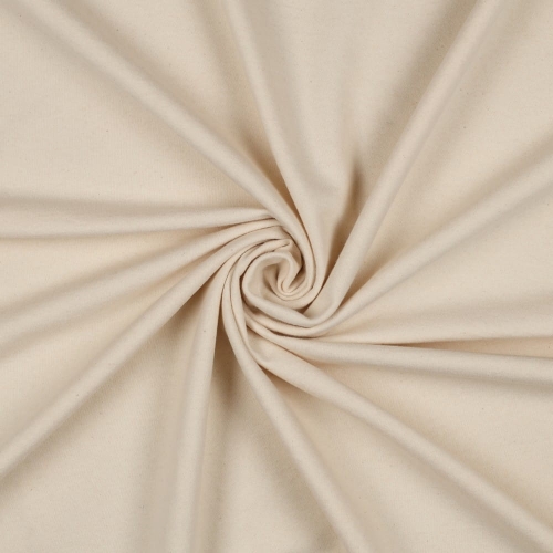 Dzianina drapana w kolorze naturalnym