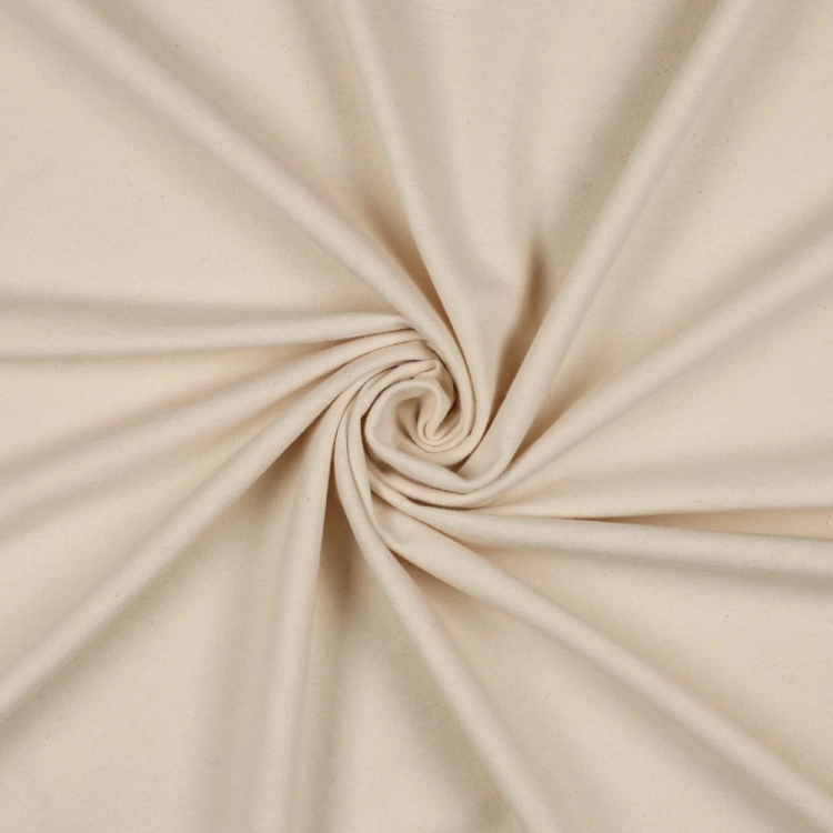 Dzianina drapana w kolorze naturalnym