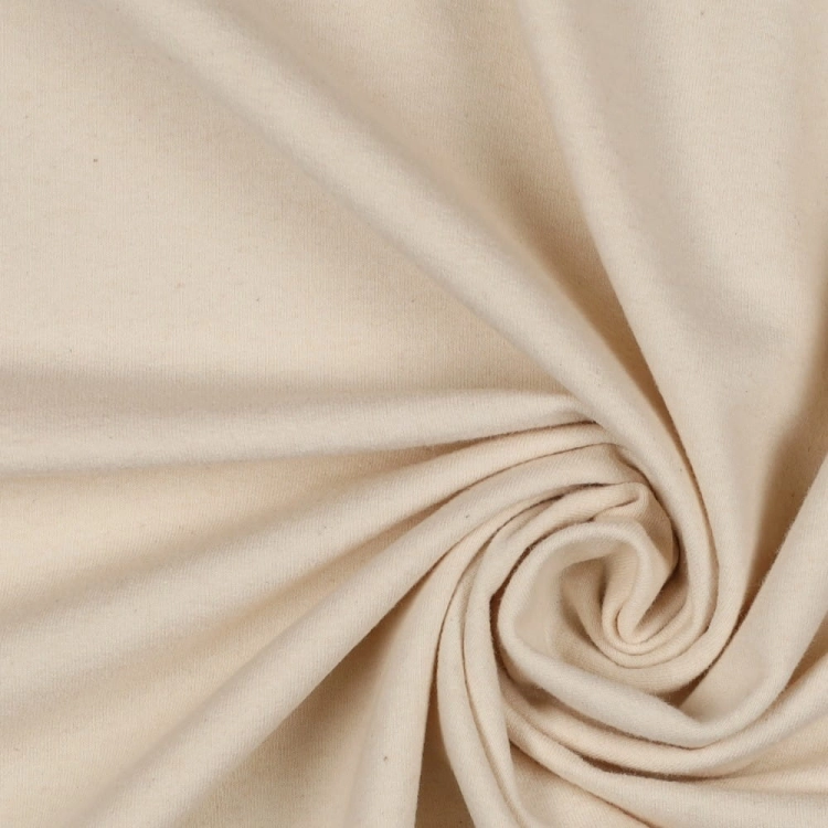 dzianina dresowa w kolorze naturalnym