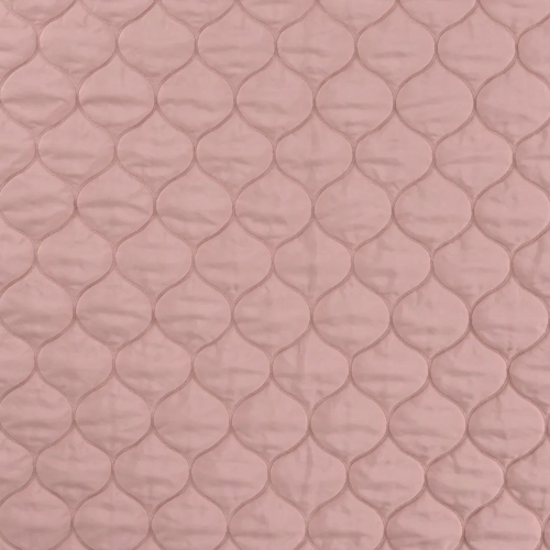 Tkanina pikowana różowa