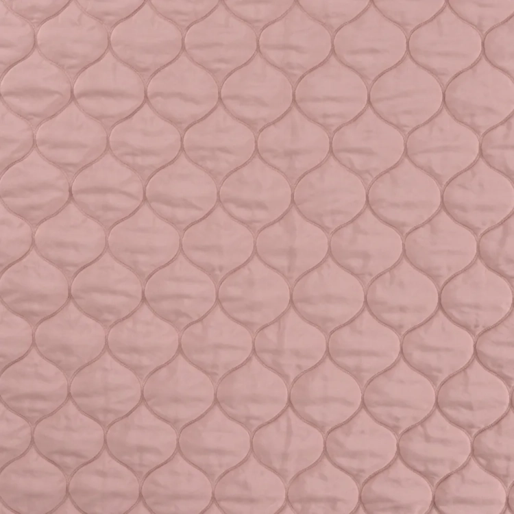 Tkanina pikowana różowa