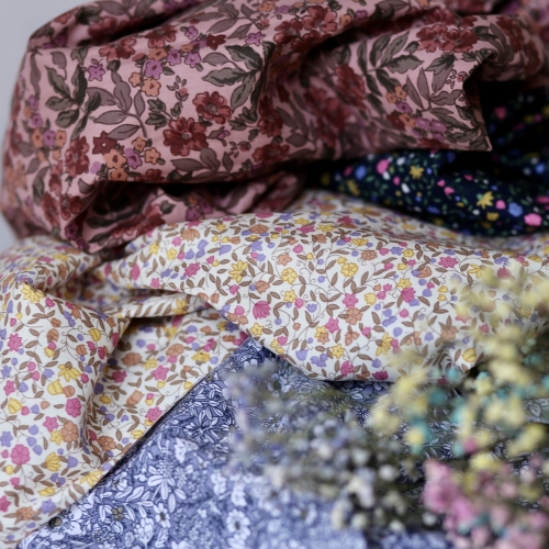 Tkanina bawełniana w kwiatuszki