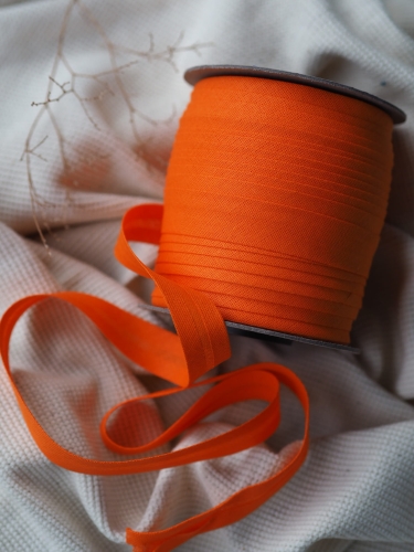 lamówka bawełniana pomarańczowa