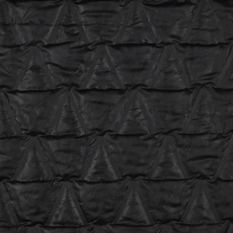 Ortalion pikowany dwustronny czarny