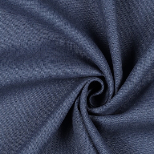 Len naturalny w kolorze jeansu