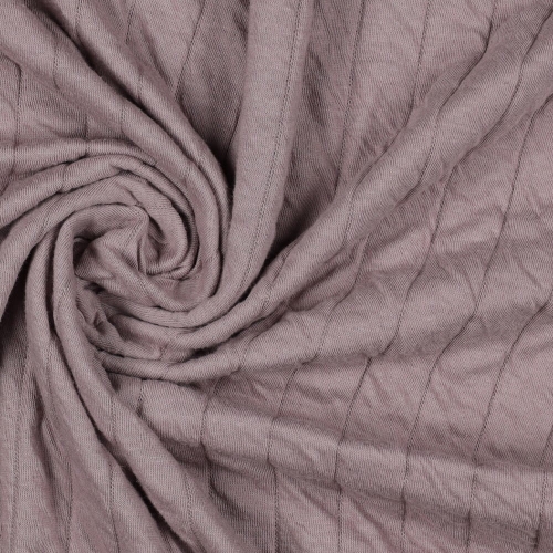 Dzianina pikowana w kolorze wrzosowym