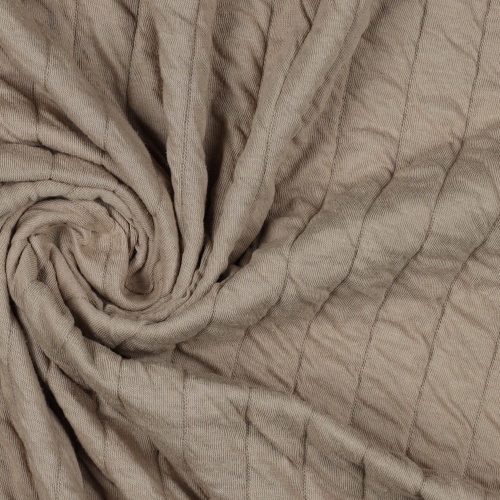 dzianina prążkowana pikowana