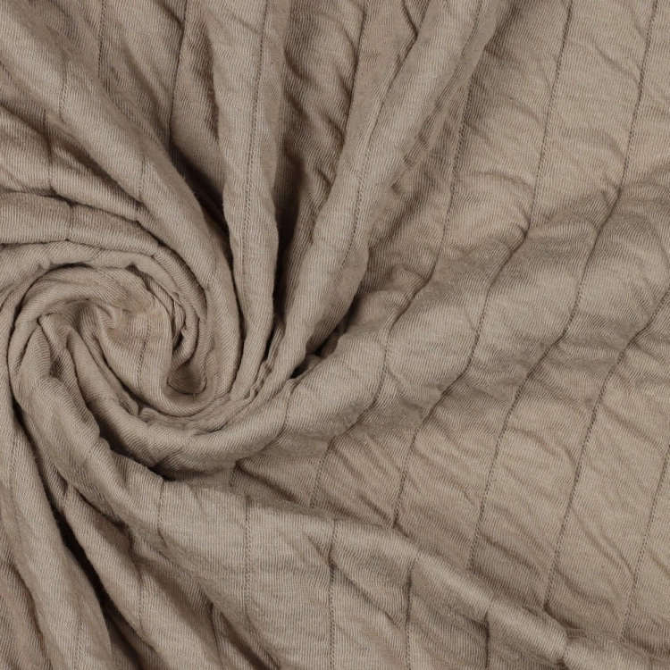 dzianina prążkowana pikowana