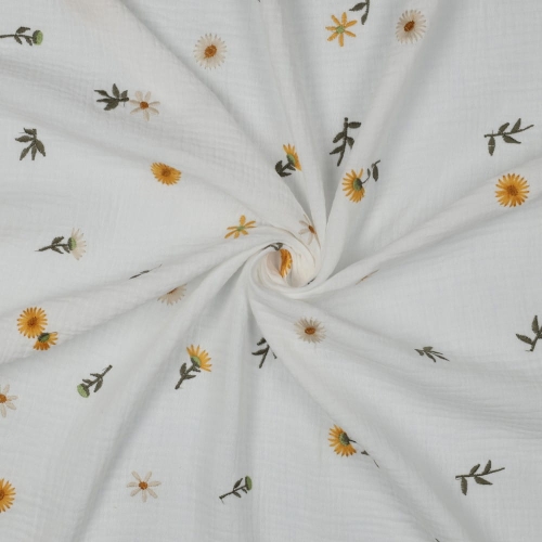 muślin w kwiatuszki