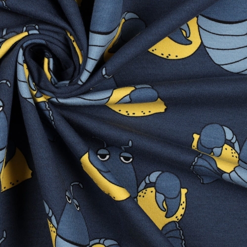 dzianina owoce morza