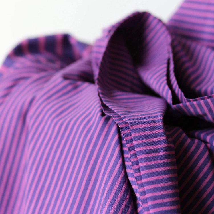 jersey w drobne paseczki róż fiolet