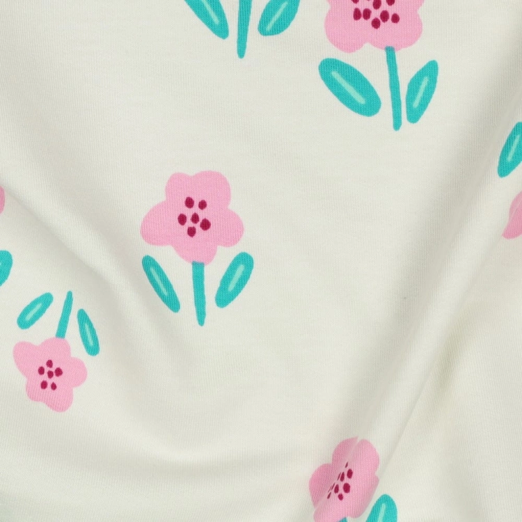 dzianina w kwiatuszki