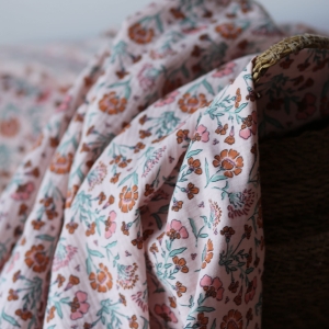 Muślin Drukowany W Kwiaty Floresy