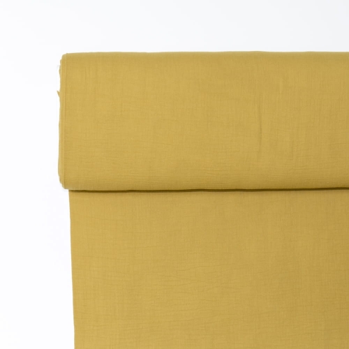 Muślin Double Gauze - Musztardowy